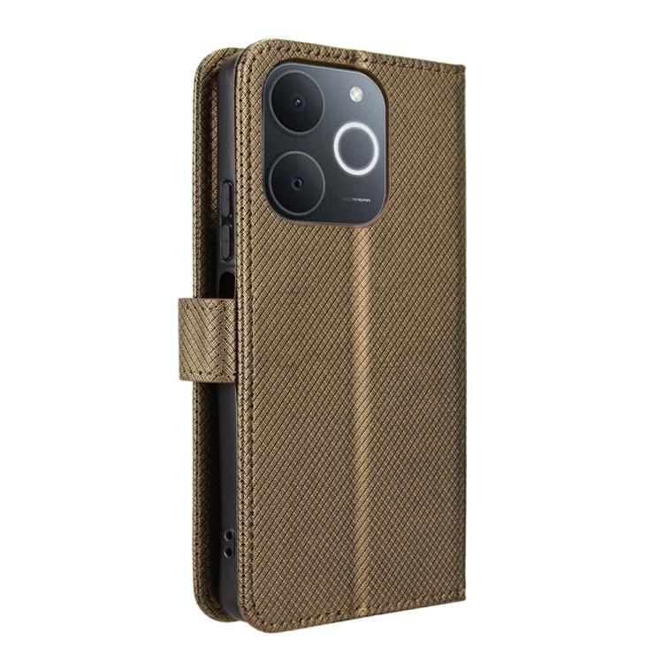 For Realme C71 4G India / Note 70T 4G Diamond Texture Leather Phone Case