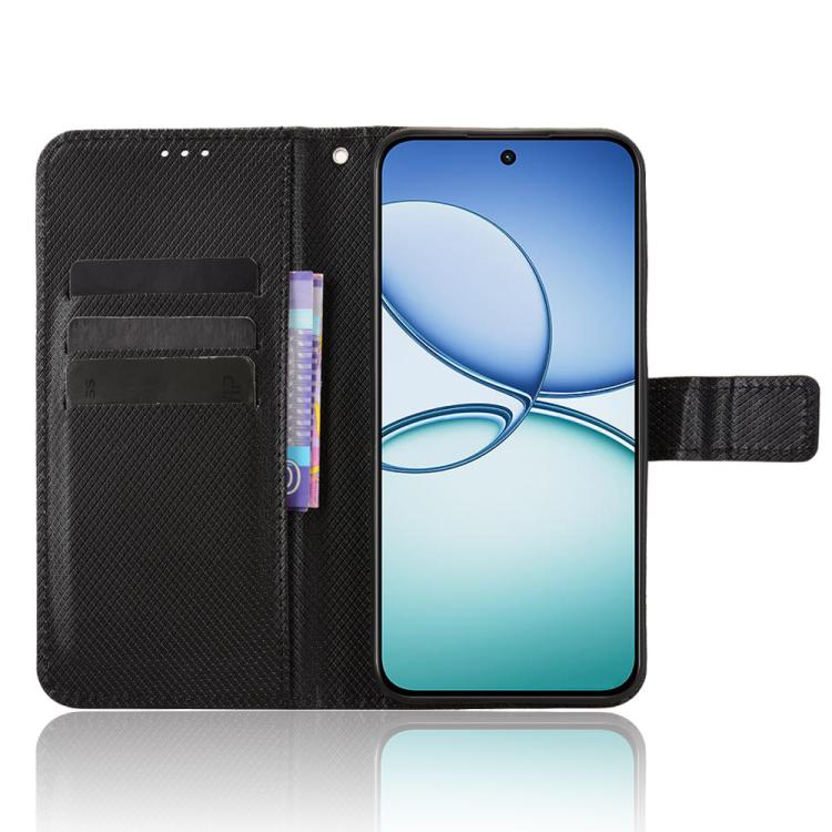 For Realme 15T 5G Diamond Texture Leather Phone Case