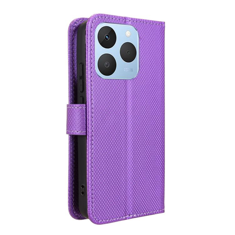 For Realme 15T 5G Diamond Texture Leather Phone Case
