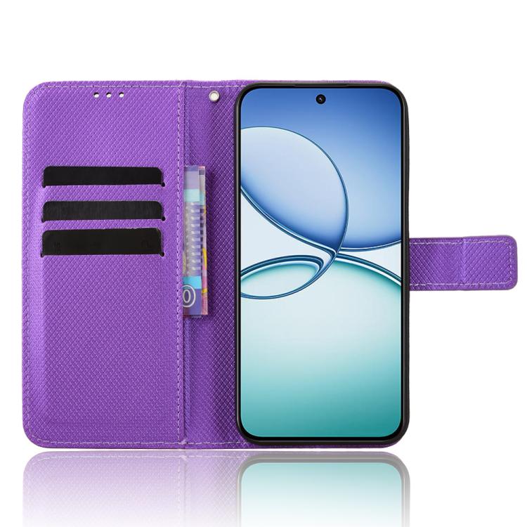 For Realme 15T 5G Diamond Texture Leather Phone Case