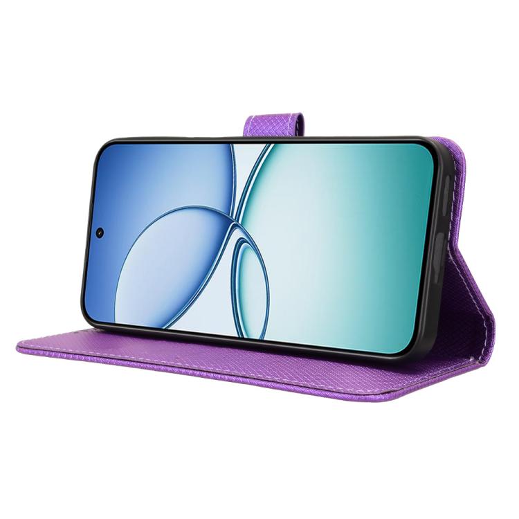 For Realme 15T 5G Diamond Texture Leather Phone Case