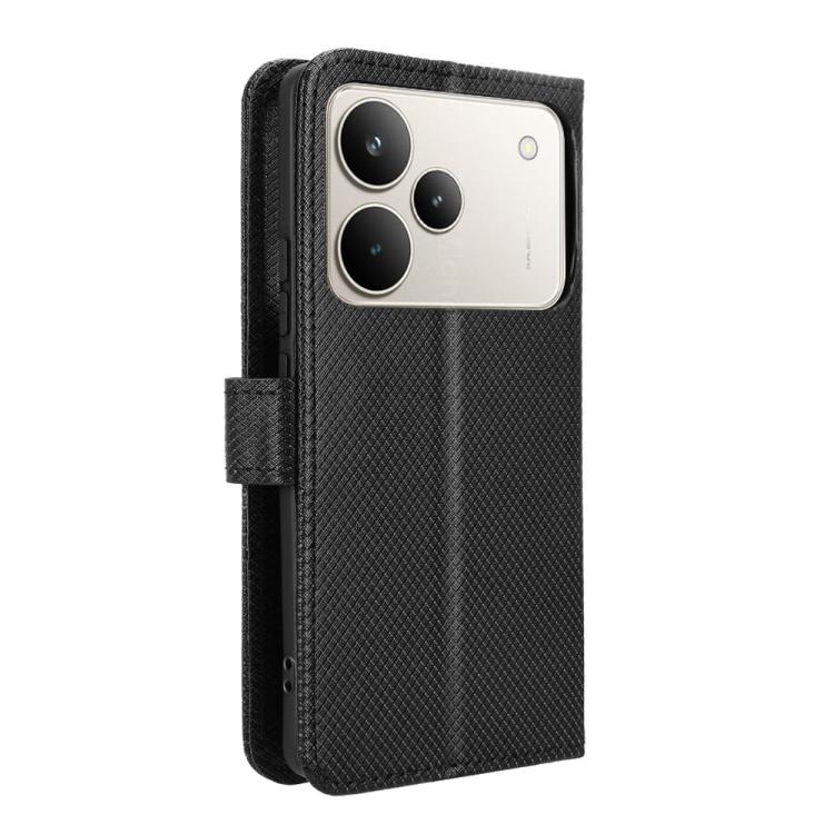 For Realme P4 5G Diamond Texture Leather Phone Case