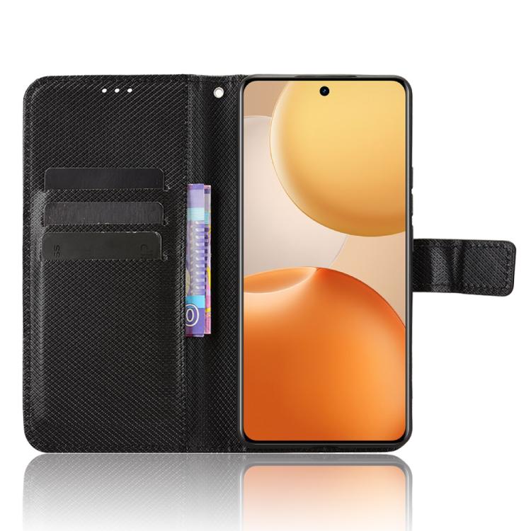 For Realme P4 5G Diamond Texture Leather Phone Case