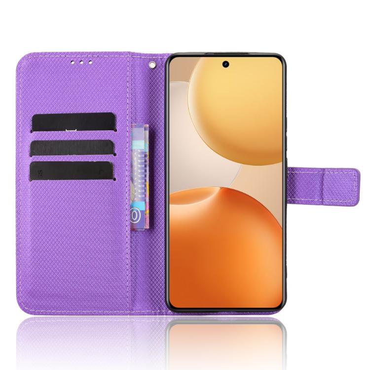 For Realme P4 5G Diamond Texture Leather Phone Case