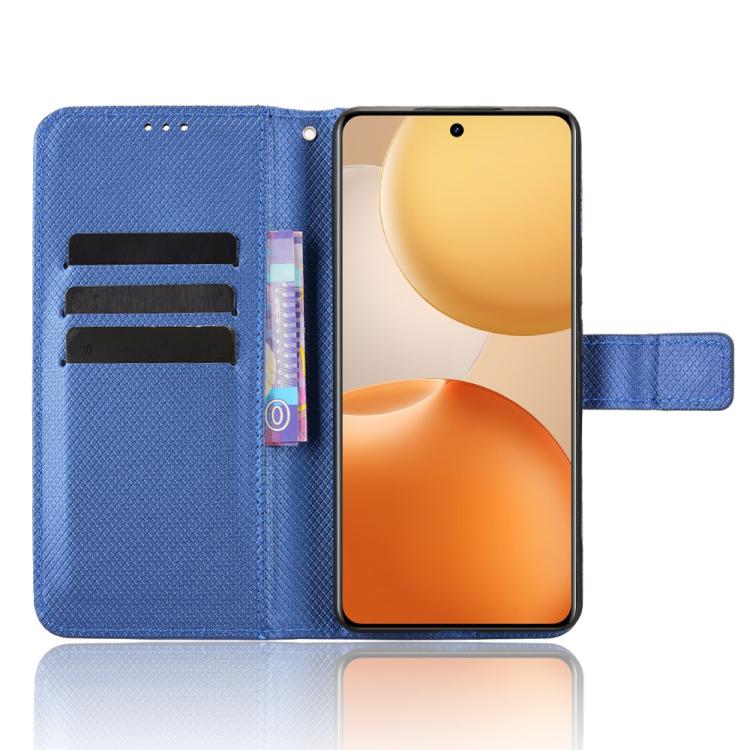 For Realme P4 Pro 5G Diamond Texture Leather Phone Case