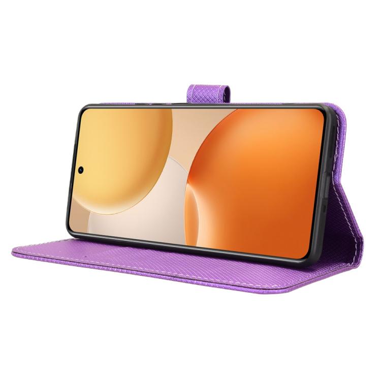 For Realme P4 Pro 5G Diamond Texture Leather Phone Case