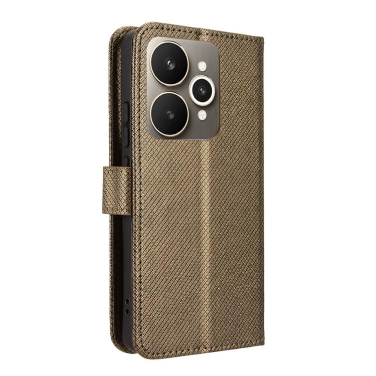 For Realme 15 SEA Diamond Texture Leather Phone Case