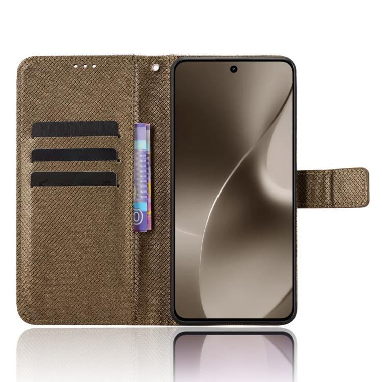 For Realme 15 SEA Diamond Texture Leather Phone Case