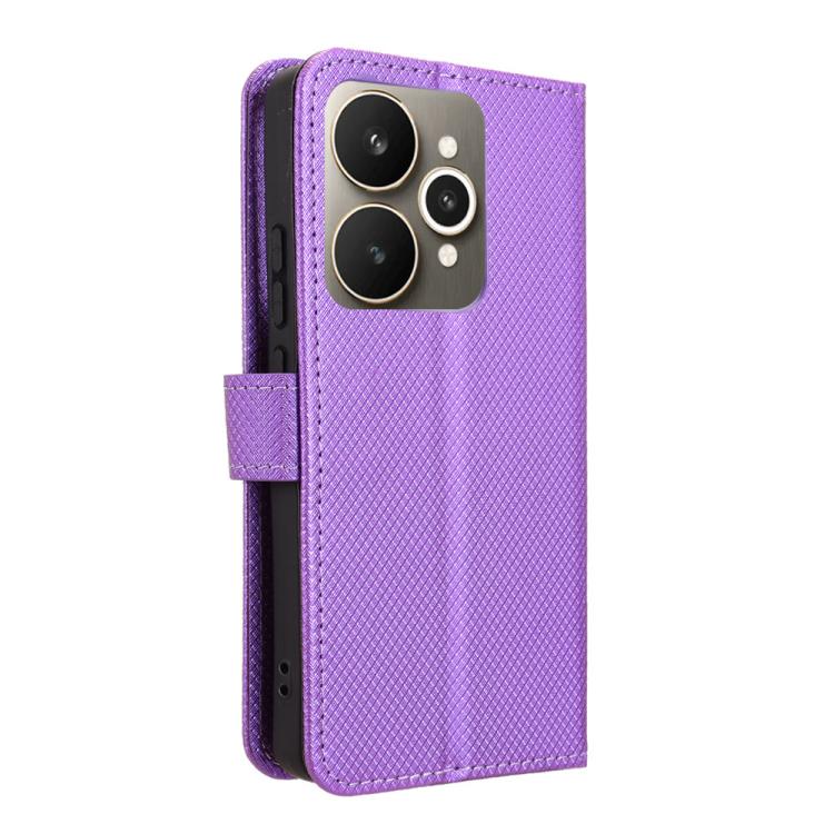 For Realme 15 SEA Diamond Texture Leather Phone Case