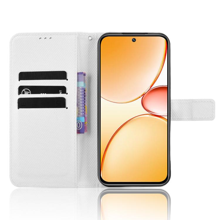 For Realme C85 Pro 4G Diamond Texture Leather Phone Case