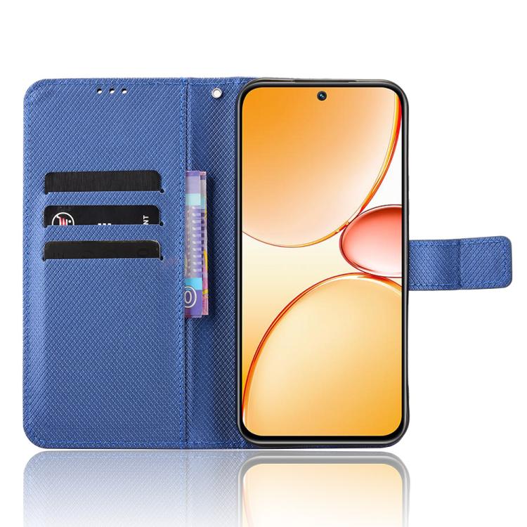 For Realme C85 Pro 4G Diamond Texture Leather Phone Case