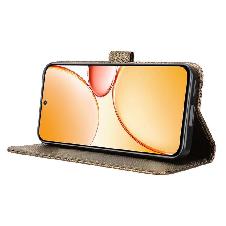 For Realme C85 Pro 4G Diamond Texture Leather Phone Case