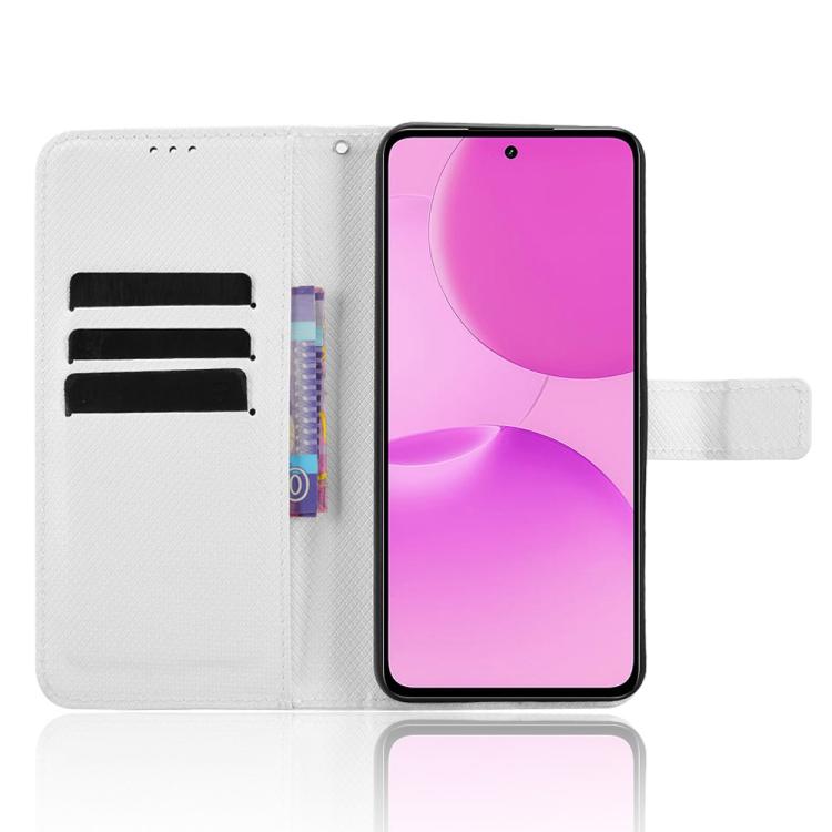 For Realme P4x 5G Diamond Texture Leather Phone Case