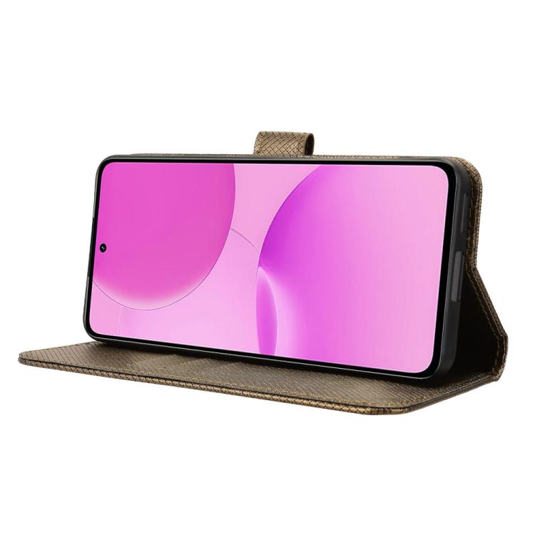 For Realme P4x 5G Diamond Texture Leather Phone Case