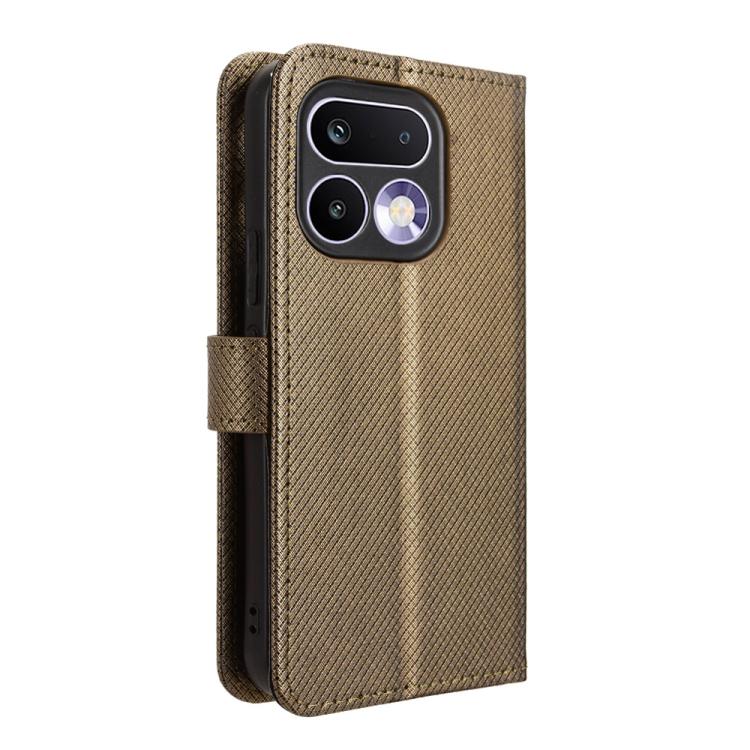 For Realme 16 Pro+ 5G Diamond Texture Leather Phone Case