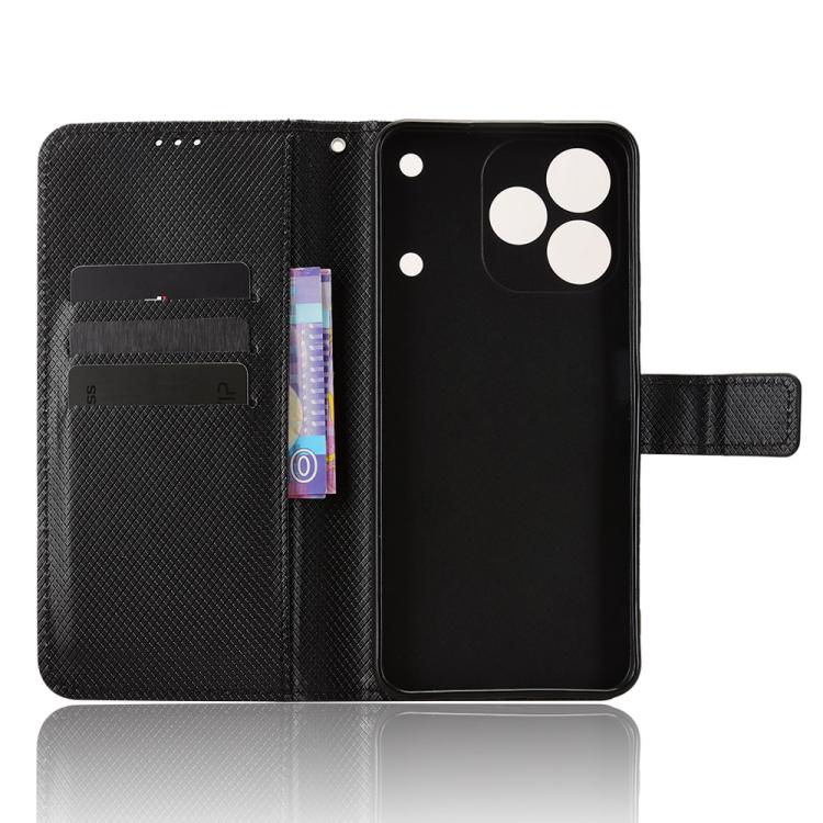 For Realme Note 80 4G Diamond Texture Leather Phone Case