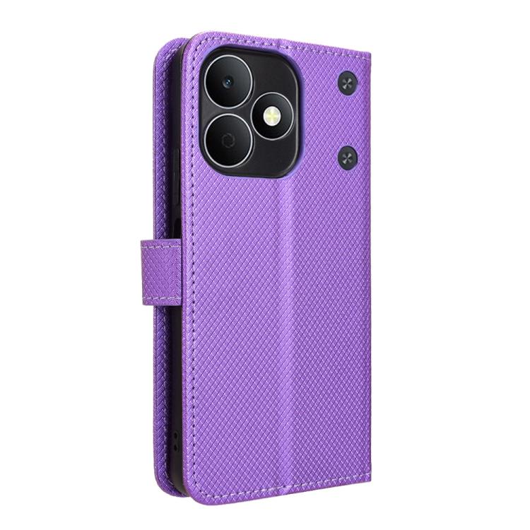For Realme Note 80 4G Diamond Texture Leather Phone Case