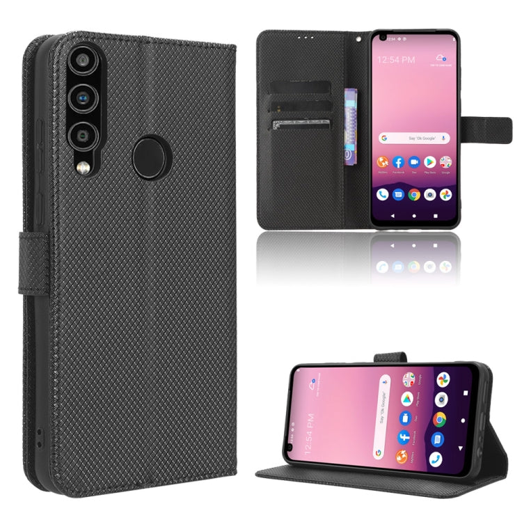 For Orbic Magic 5G R678EL Diamond Texture Leather Phone Case