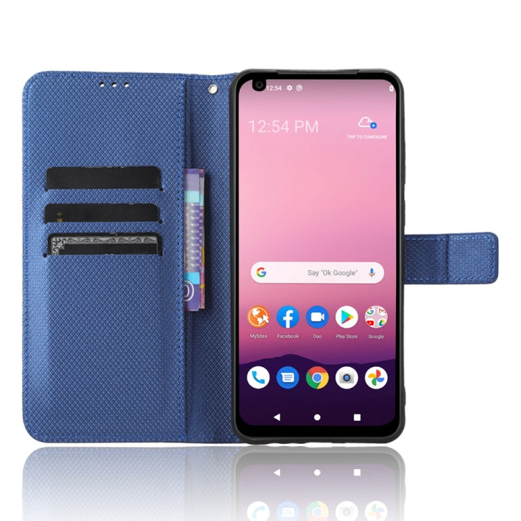 For Orbic Magic 5G R678EL Diamond Texture Leather Phone Case