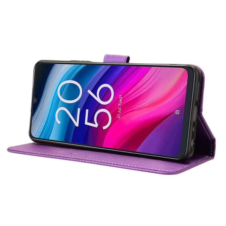 For TCL 50 SE 4G Diamond Texture Leather Phone Case
