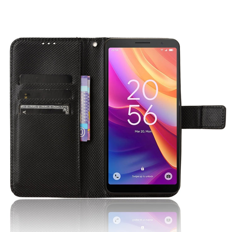 For TCL 501 4G Diamond Texture Leather Phone Case