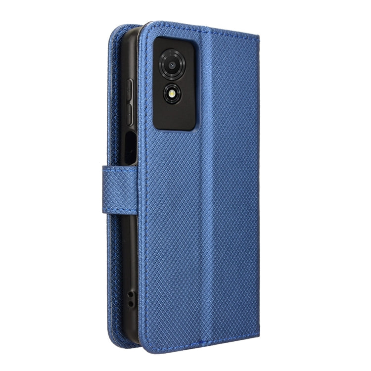 For TCL 501 4G Diamond Texture Leather Phone Case