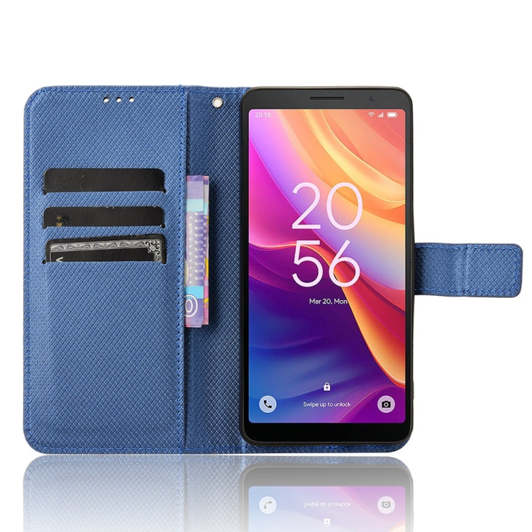 For TCL 501 4G Diamond Texture Leather Phone Case