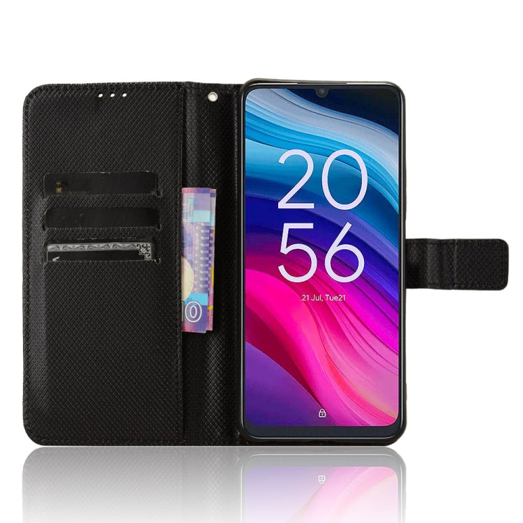 For TCL 505 4G Diamond Texture Leather Phone Case