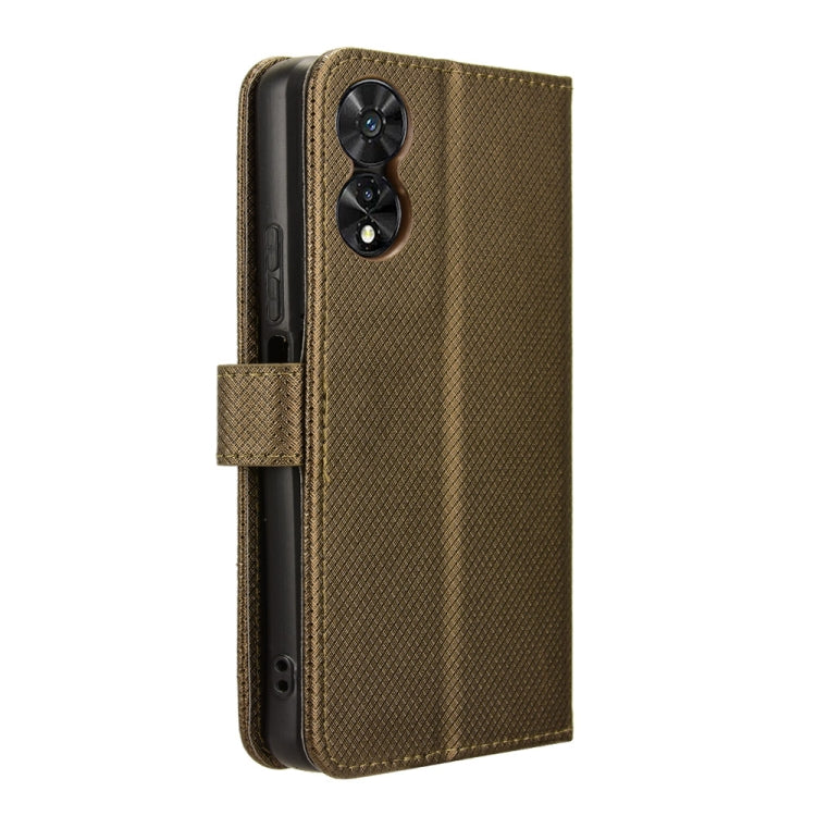 For TCL 505 4G Diamond Texture Leather Phone Case