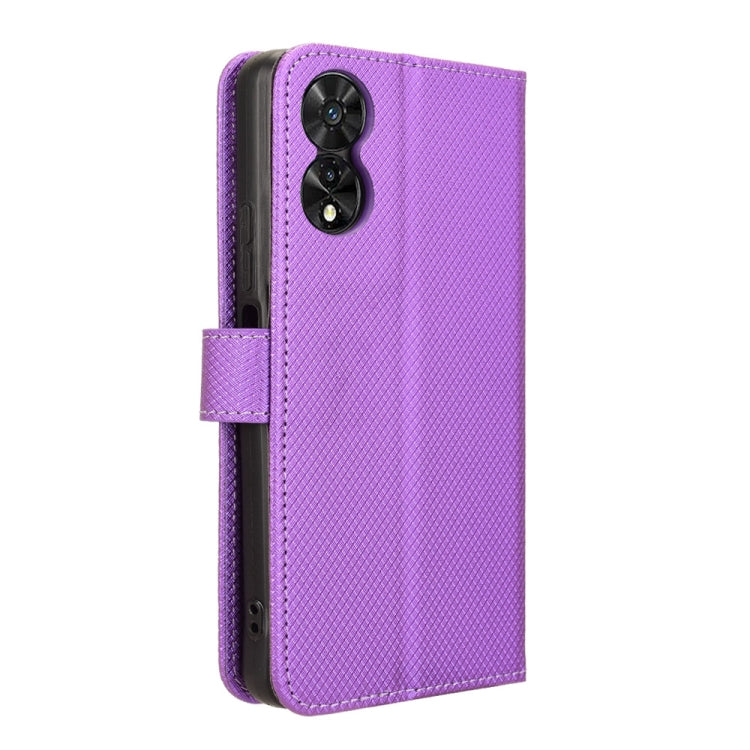 For TCL 505 4G Diamond Texture Leather Phone Case