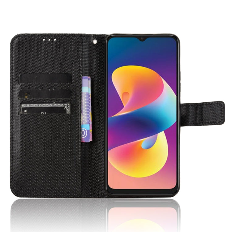 For TCL 50 LE Diamond Texture Leather Phone Case