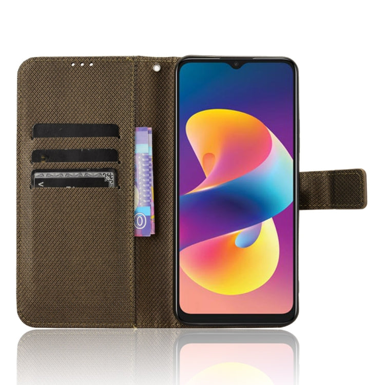 For TCL 50 LE Diamond Texture Leather Phone Case