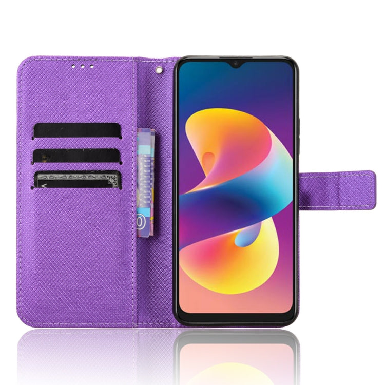 For TCL 50 LE Diamond Texture Leather Phone Case