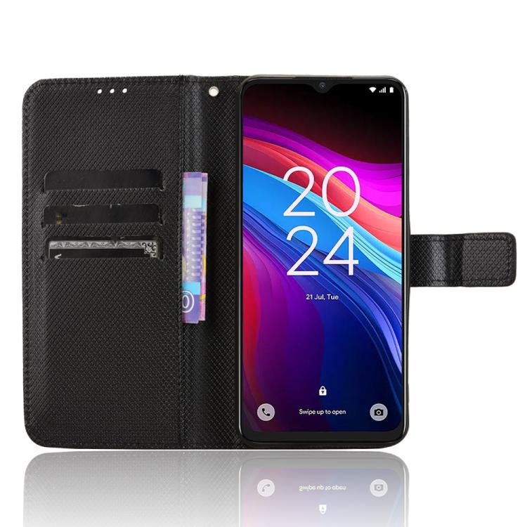 For TCL 503 Diamond Texture Leather Phone Case