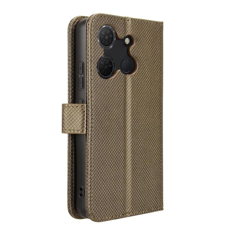 For TCL 503 Diamond Texture Leather Phone Case