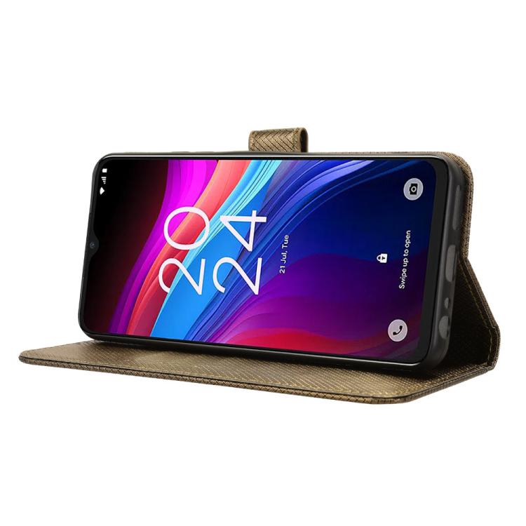 For TCL 503 Diamond Texture Leather Phone Case