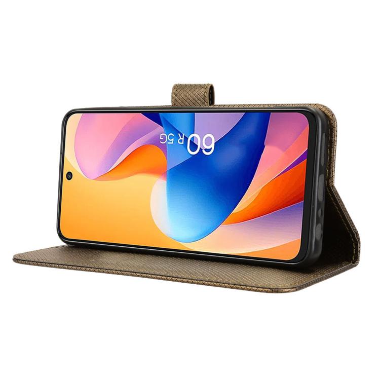For TCL 60R 5G Diamond Texture Leather Phone Case