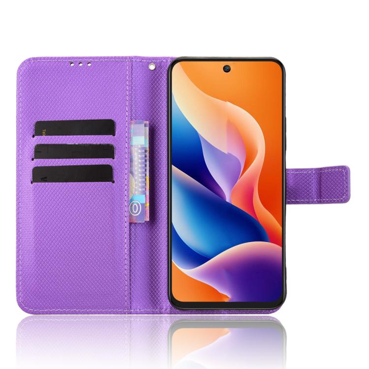 For TCL 605 / 60 SE Diamond Texture Leather Phone Case