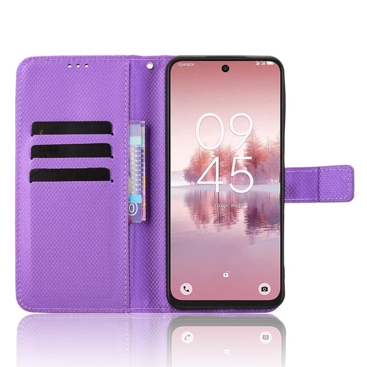 For TCL 60 SE NxtPaper 5G Diamond Texture Leather Phone Case