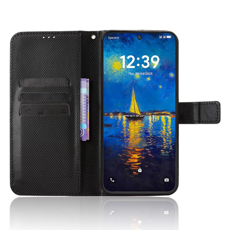 For TCL NxtPaper 60 Ultra 5G Diamond Texture Leather Phone Case