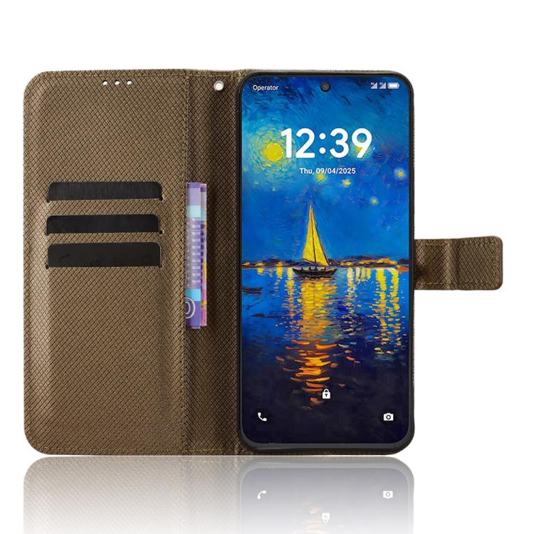 For TCL NxtPaper 60 Ultra 5G Diamond Texture Leather Phone Case