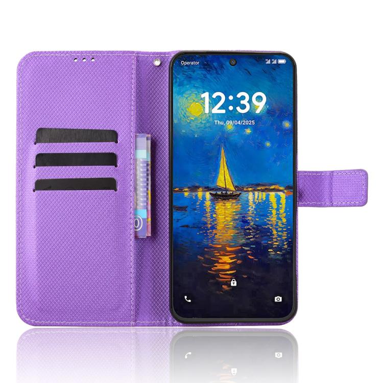For TCL NxtPaper 60 Ultra 5G Diamond Texture Leather Phone Case