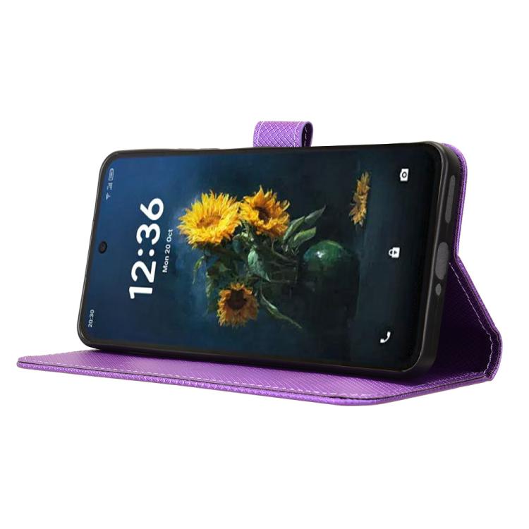 For TCL NxtPaper 70 Pro 5G Diamond Texture Leather Phone Case