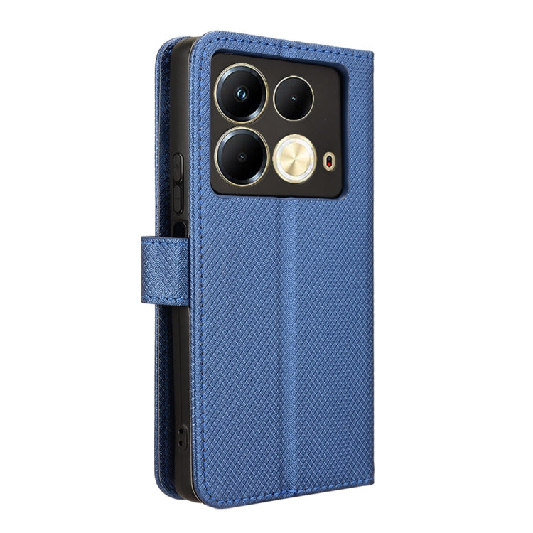 For Infinix Note 40 4G Diamond Texture Leather Phone Case