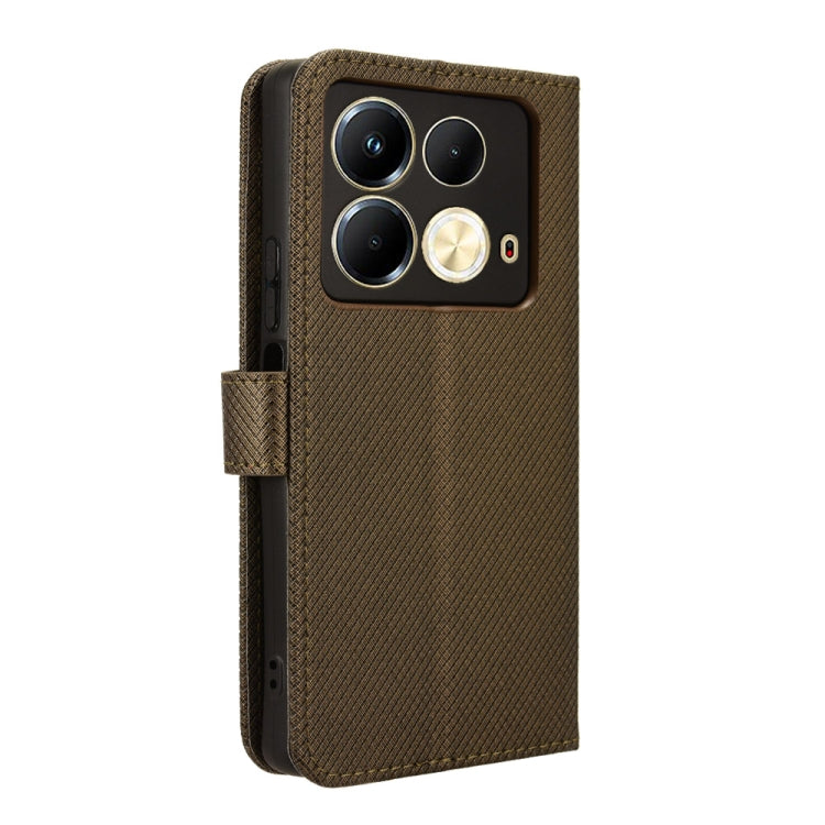 For Infinix Note 40 4G Diamond Texture Leather Phone Case