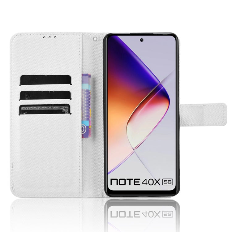 For Infinix Note 40X 5G Diamond Texture Leather Phone Case