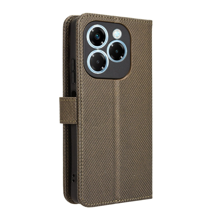 For Infinix Note 40X 5G Diamond Texture Leather Phone Case