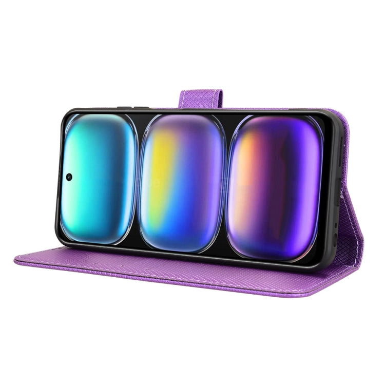 For Infinix Hot 50 4G Diamond Texture Leather Phone Case
