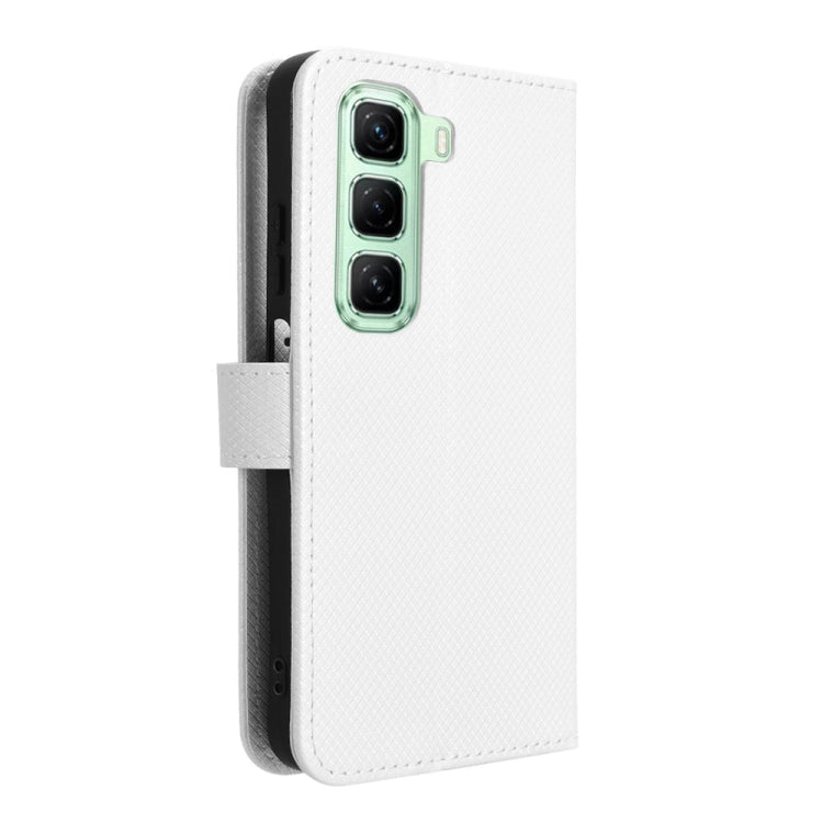 For Infinix Hot 50 5G Diamond Texture Leather Phone Case