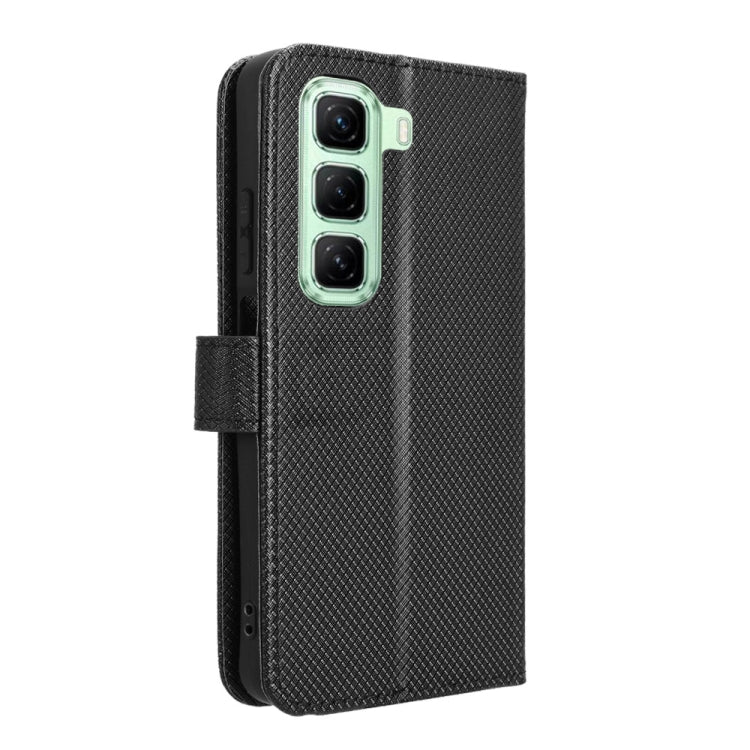 For Infinix Hot 50 5G Diamond Texture Leather Phone Case